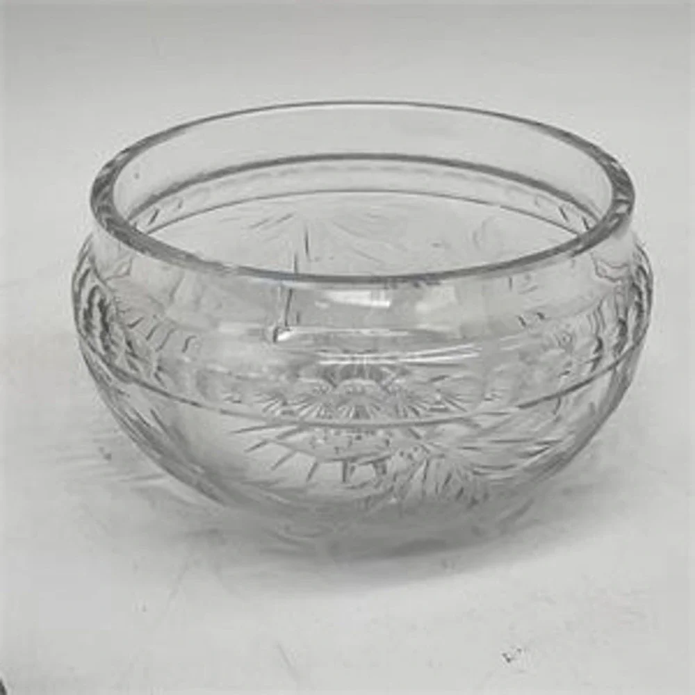 Foster & Bailey 1923 Guilloché Enamel & Sterling Silver Hair Brush & Crystal Jar